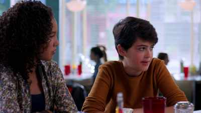 'Cause... 'Cause I ran
into the-- Never mind. - Andi Mack