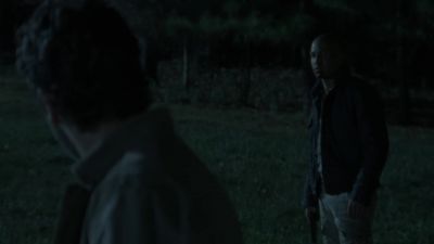 'Cause that door was shut
when T-Dog rolled up. - The Walking Dead