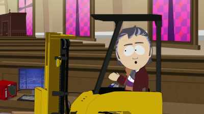 'Cause Foundation Against
Time Travel is FATT. - South Park: Post COVID: The Return of COVID