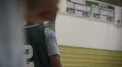 'Cause once he pick it up
and got his forearm, - Last Chance U: Basketball