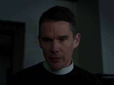 'Cause I believe
he was standing - First Reformed