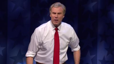 'Cause if I do I can't hear it - You're Welcome America: A Final Night With George W  Bush