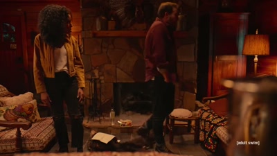 'Cause I just wanted to
light a fire in a cabin - Adult Swim Yule Log