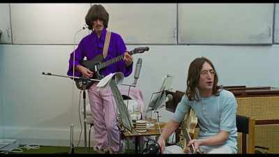 'Cause if we keep doing that
and going in and then saying, "Oh." - The Beatles: Get Back