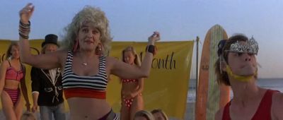 'Cause I'm a blond b l I don't know - Earth Girls Are Easy