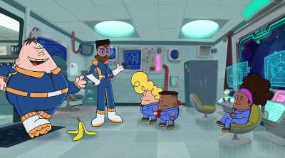 'Cause I'm the ca... [grunts] - The Epic Tales of Captain Underpants in Space
