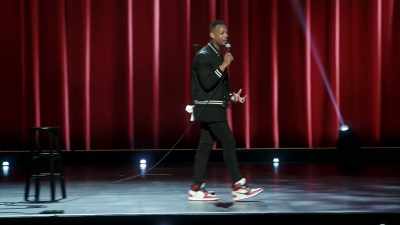 'Cause this is the first time
I ever seen white people... - Marlon Wayans: Woke-ish