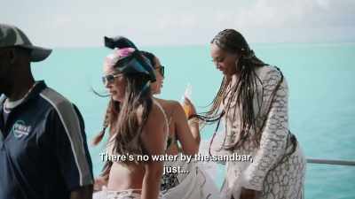 - 'Cause it's shallow, right?
- Yeah, let's go-- - The Real Housewives Ultimate Girls Trip