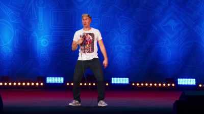 'Cause no man has ever found himself
in paradise going, - Russell Howard: Recalibrate
