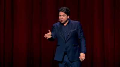 'Cause you run
into different breeds of dogs, - Michael McIntyre: Showman