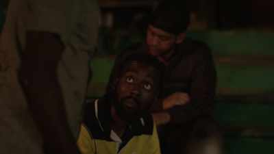'Cause he sent that bug-eyed
Haitian motherfucker - The Chi