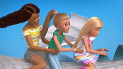 'Cause she's a cat.
They never listen. - Barbie: A Touch of Magic