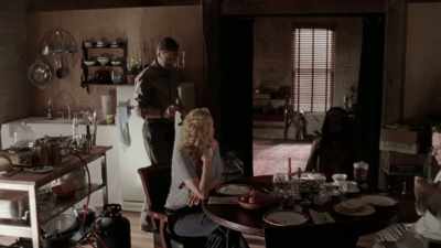 'Cause the Governor,
he was trying to charm her - The Walking Dead: The Return