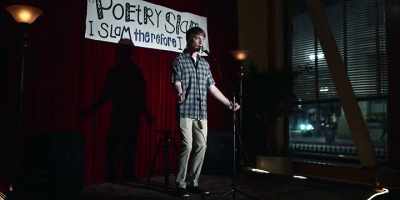 'Cause when the poets take
up their arms together, - Bodied