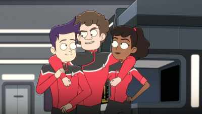 'Cause there's a baseline
of goodness - Star Trek: Lower Decks