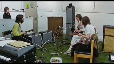 'Cause, if we were having
Nicky Hopkins playing, - The Beatles: Get Back