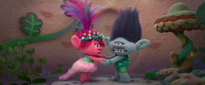 'Cause it would be weird
if we got married. [chuckles] - Trolls Band Together