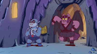 -[cave bell rings]
-Hey, Panthro, lookin' good. - ThunderCats Roar