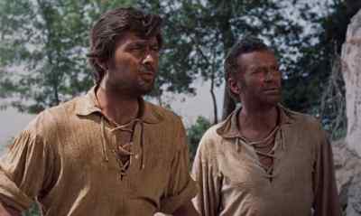 - cave-in tavern
ain't doing much business. - Davy Crockett and the River Pirates
