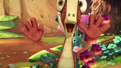 Cave paintings? That'll never last. - Gigantosaurus