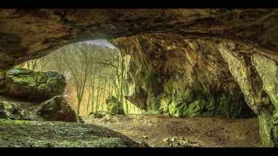 Caves provided refuge for our ancient predecessors. - The History of Home Narrated by Nick Offerman