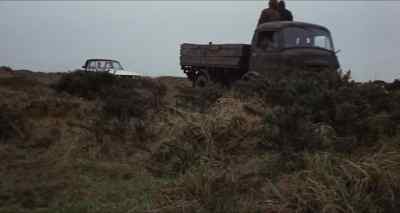 CAWSEY:
♪ Where be the blackbird ♪ - Straw Dogs