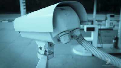 CCTV at the local
Texaco petrol station - The Real Manhunter