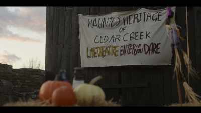 ♪ Cedar Creek,
where spirits roam ♪ - Carved