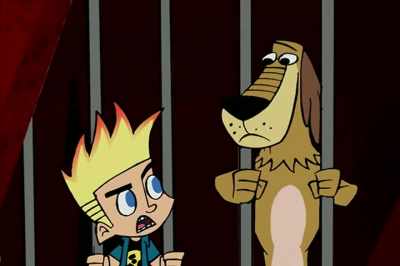 (CELL DOOR SLAMS SHUT) - Johnny Test