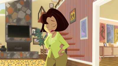(CELL PHONE BEEPS) - The Proud Family: Louder and Prouder