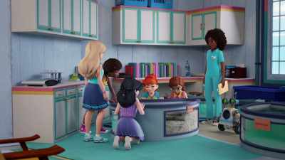 [CELL PHONE BEEPS] - LEGO Friends: Girls on a Mission