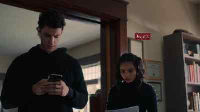 [cell phone bleeps] - The Order