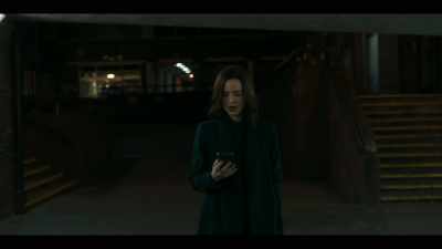 [cell phone buzzes] - The Capture