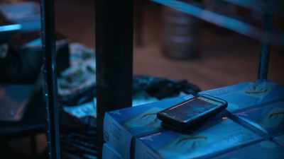 [cell phone buzzing] - Power Book II: Ghost