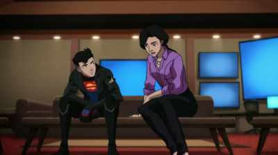 [cell phone buzzing] - The Death and Return of Superman