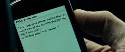 - (CELL PHONE CHIMES)
- (BEEPS) - Taken