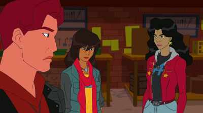 (CELL PHONE CHIMES) - Marvel Rising: Playing with Fire