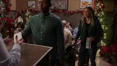 [cell phone rings] - Christmas in Louisiana