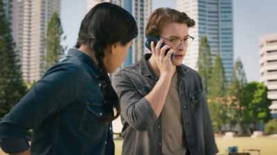- [cell phone rings] - The Bureau of Magical Things
