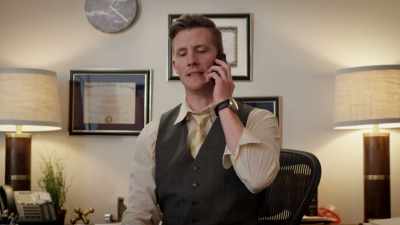 [cell phone rings] - An Hour Behind