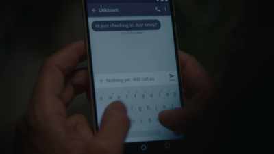 [cell phone rings] - The Girl from Plainville