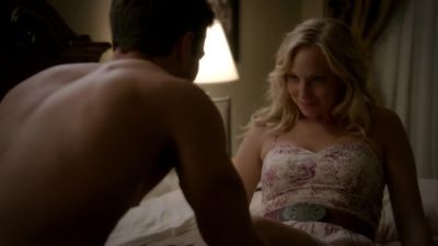 [Cell phone rings] - The Vampire Diaries