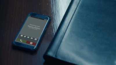 [cell phone vibrating] - The Enemy Within