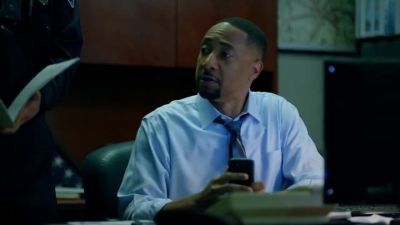      [cell phone vibrating] - Black Lightning
