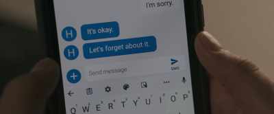 [cell phone vibrating] - Intrusion