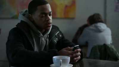 [cell phone vibrating] - Power Book II: Ghost