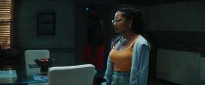 [ Cellphone buzzing ] - The Angry Black Girl and Her Monster