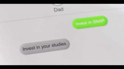 [ Cellphone notification rings ]
He hates finance, - Generation Hustle