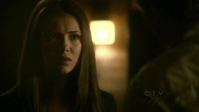 [cellphone rings] - The Vampire Diaries