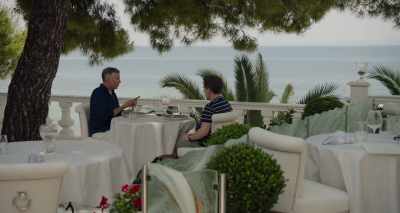 [Cellphone rings] - The Trip to Greece